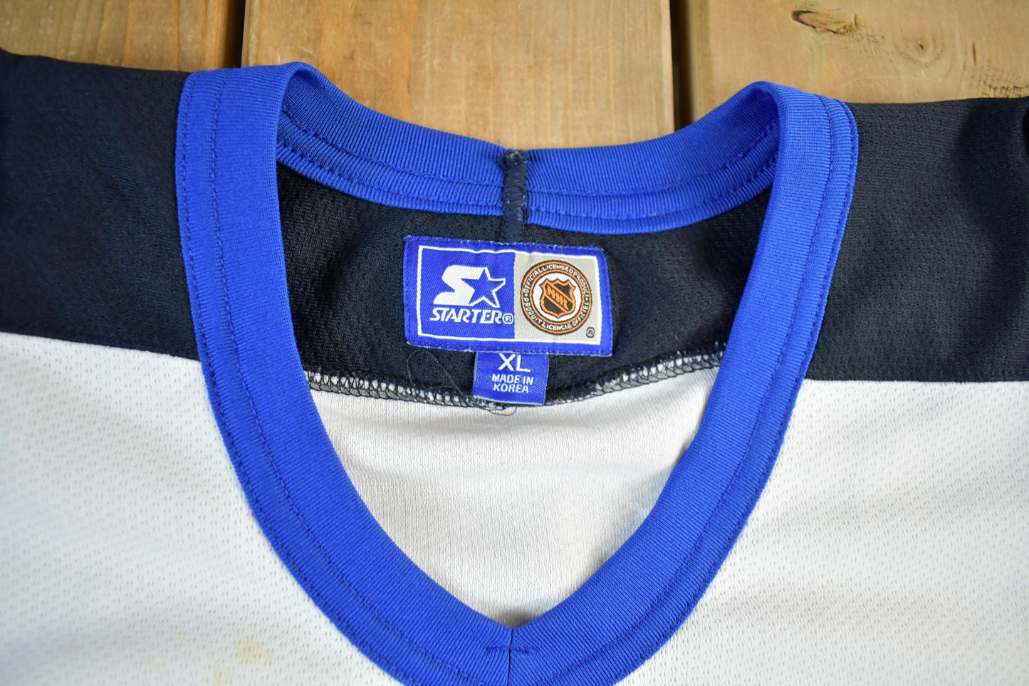 Vintage 1990s Tampa Bay Lightning NHL Starter Hockey Jersey Men's XL from propervintagecanada