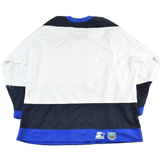 Vintage 1990s Tampa Bay Lightning NHL Starter Hockey Jersey Men's XL from propervintagecanada