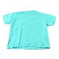Vintage 1990s Tangerine Single Stitch Blank Teal Pocket T-Shirt Men's Small from propervintagecanada