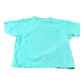 Vintage 1990s Tangerine Single Stitch Blank Teal Pocket T-Shirt Men's Small from propervintagecanada