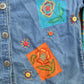 Vintage 1990s Tantrums Embroidered Jean Button Up Shirt Men's Large from propervintagecanada