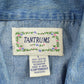 Vintage 1990s Tantrums Embroidered Jean Button Up Shirt Men's Large from propervintagecanada