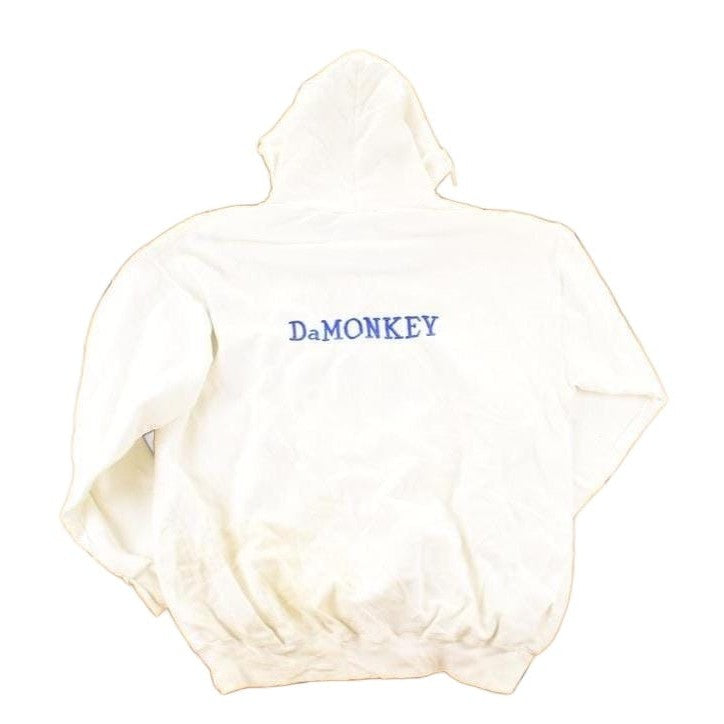 Vintage 1990s Tartan Choir Da Monkey Hoodie Sweatshirt Men's L from propervintagecanada