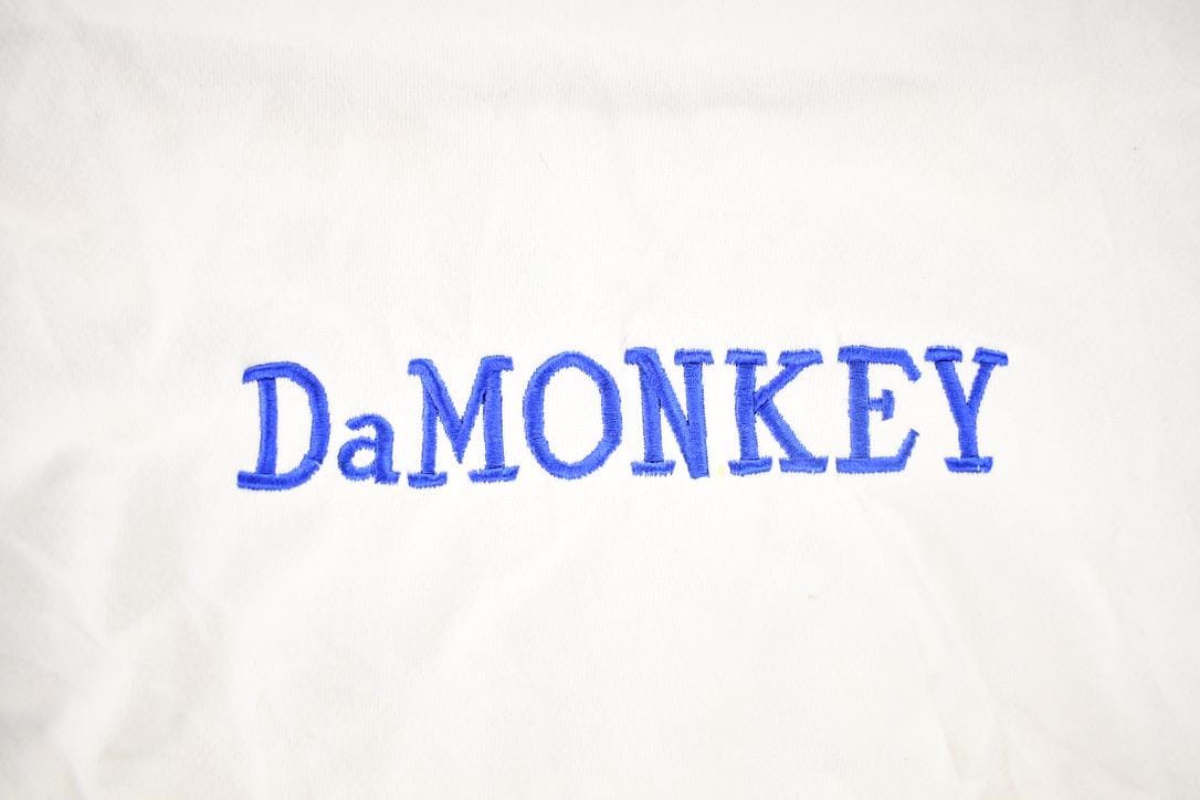 Vintage 1990s Tartan Choir Da Monkey Hoodie Sweatshirt Men's L from propervintagecanada