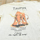 Vintage 1990s Taurus Zodiac Sign Sleep T-Shirt Mens XL from propervintagecanada