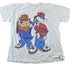 Vintage 1990s Taz And Bugs Hip Hop FAB Disney Cartoon Promo T-Shirt Men&