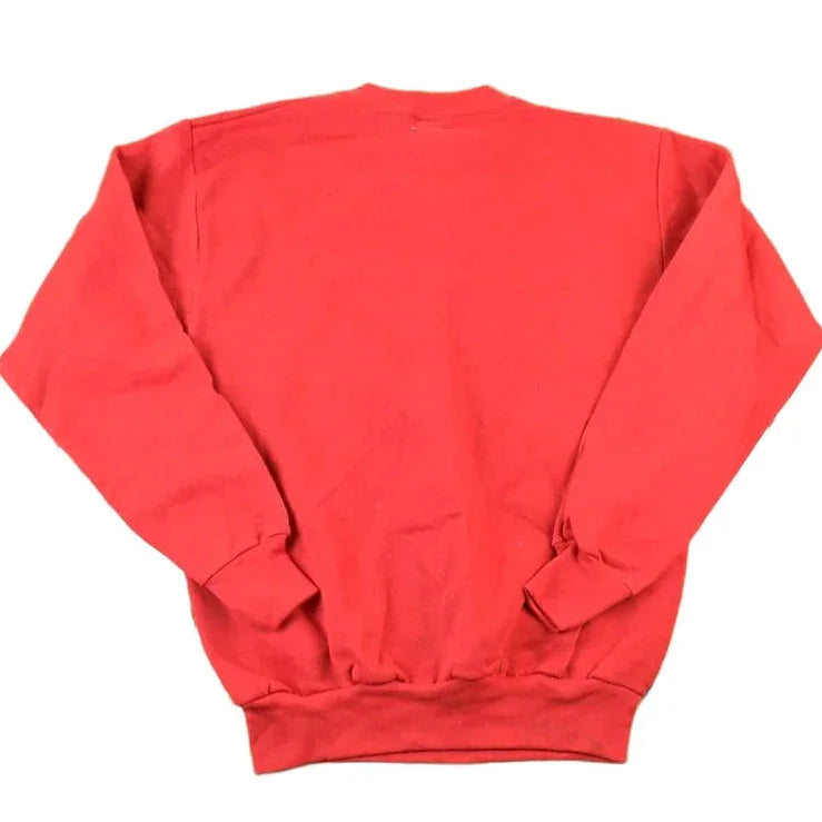 Vintage 1990s Teach The Future Crewneck Sweatshirt Men's Medium from propervintagecanada