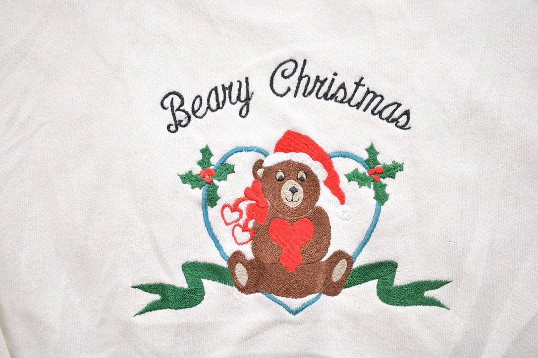Vintage 1990s Teddy Bear Theme Christmas Sweater from propervintagecanada