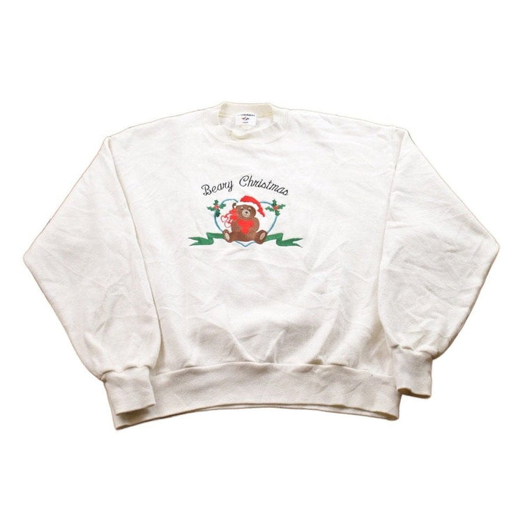 Vintage 1990s Teddy Bear Theme Christmas Sweater from propervintagecanada