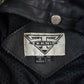 Vintage 1990s Teknic Heavy Padded Leather Biker Motorcycle Jacket from propervintagecanada