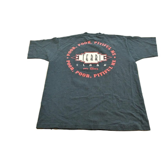 Vintage 1990s Terri Clark Poor Poor Pitiful Me Tour T-shirt Mens Men's XL from propervintagecanada