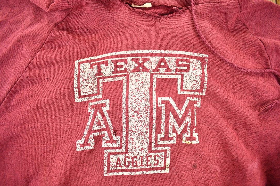 Vintage 1990s Texas Eagles University Hoodie Mens M from propervintagecanada
