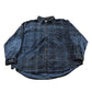 Vintage 1990s Textured Button Up Shirt Men's Large from propervintagecanada