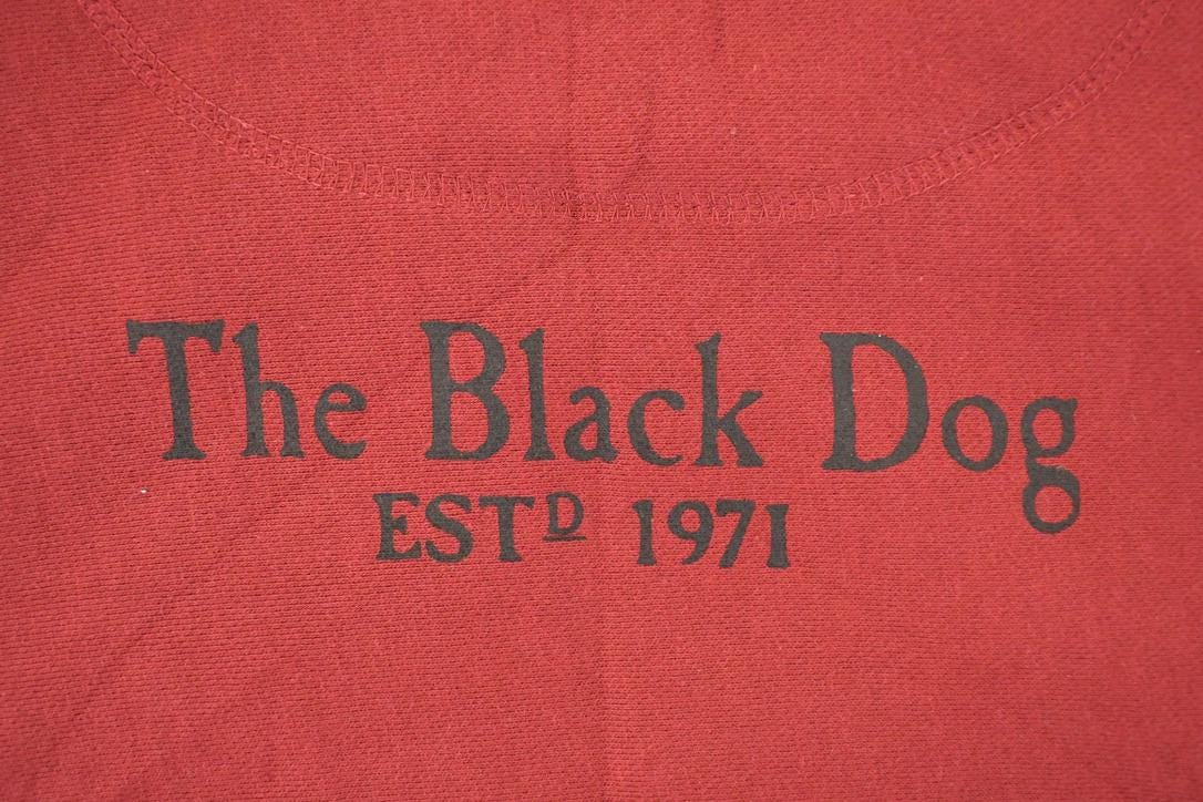 Vintage 1990s The Black Dog FAB Graphic Print Crewneck Sweatshirt Men's XXL from propervintagecanada