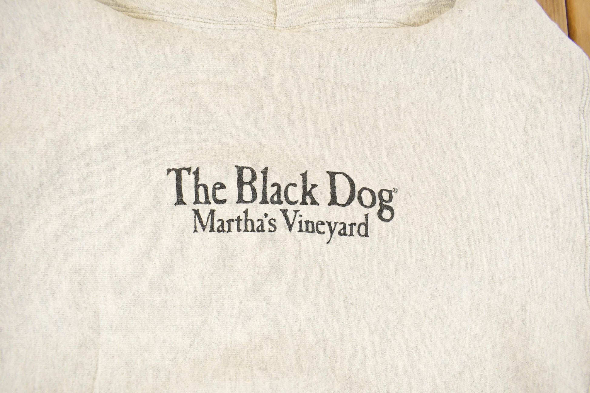 Vintage 1990s The Black Dog Marthas Vineyard Pro Weave Hoodie Men's Medium from propervintagecanada