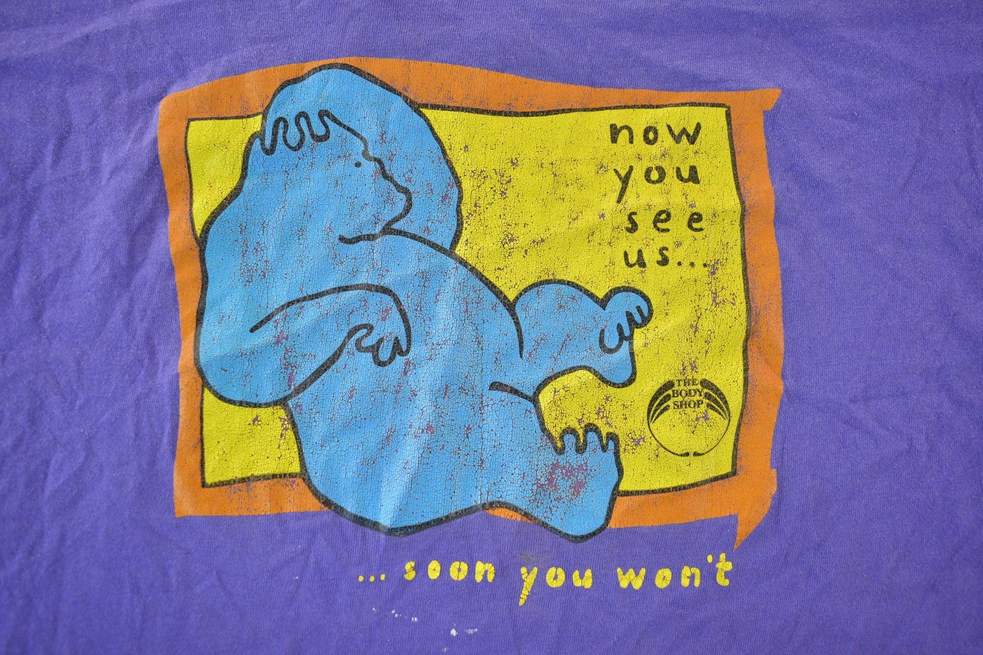 Vintage 1990s The Body Shop Graphic T-Shirt from propervintagecanada