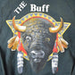 Vintage 1990s The Buff Buffalo Head Crewneck Sweatshirt Mens XL from propervintagecanada