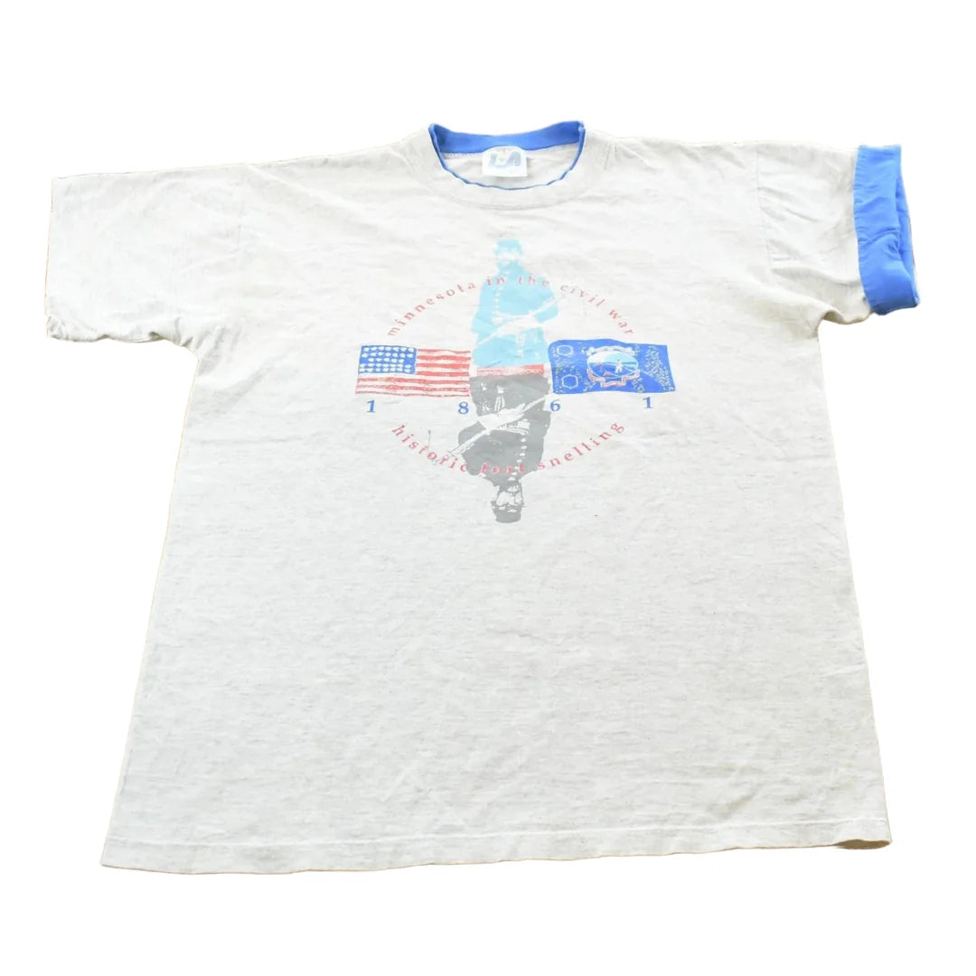 Vintage 1990s The Civil War Graphic T Shirt Size M Men's Medium from propervintagecanada