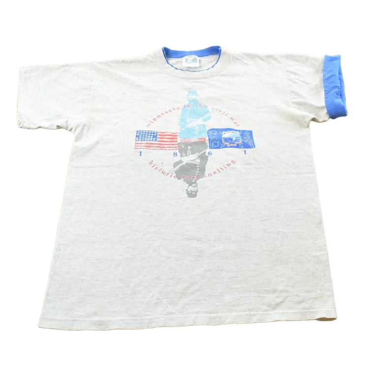 Vintage 1990s The Civil War Graphic T Shirt Size M Men's Medium from propervintagecanada