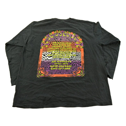 Vintage 1990s The Doors Jim Morrison Long Sleeve Graphic Band T-Shirt Men's XL from propervintagecanada