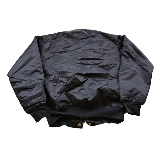 Vintage 1990s The Game Embroidered Satin Jacket Jacket Men's XL from propervintagecanada