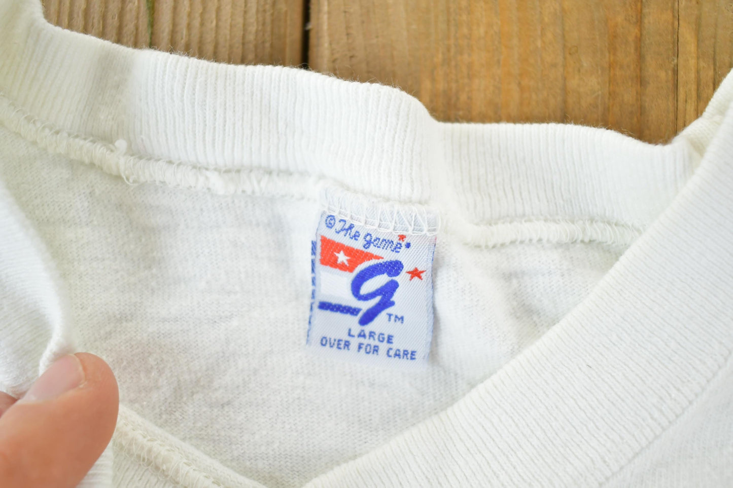 Vintage 1990s The Game VPI University Collegiate T-Shirt Men's Large from propervintagecanada