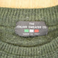Vintage 1990s The Italian Sweater Co Knit Crewneck Sweater Men's L from propervintagecanada