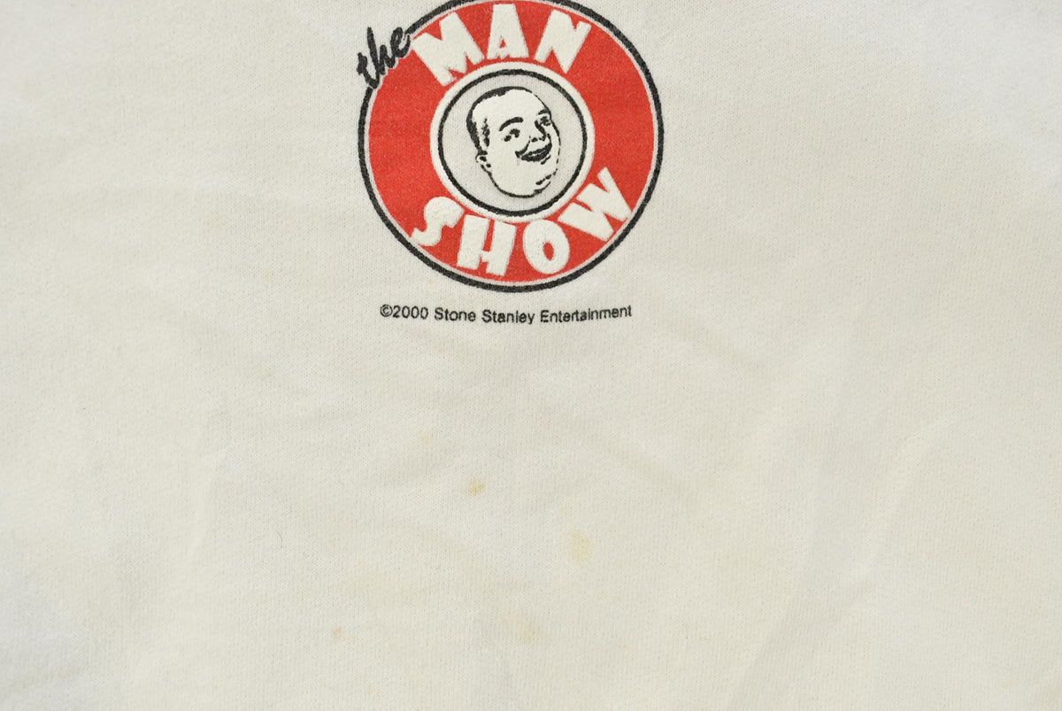 Vintage 1990s The Man Show Crewneck Sweatshirt Men's Large from propervintagecanada
