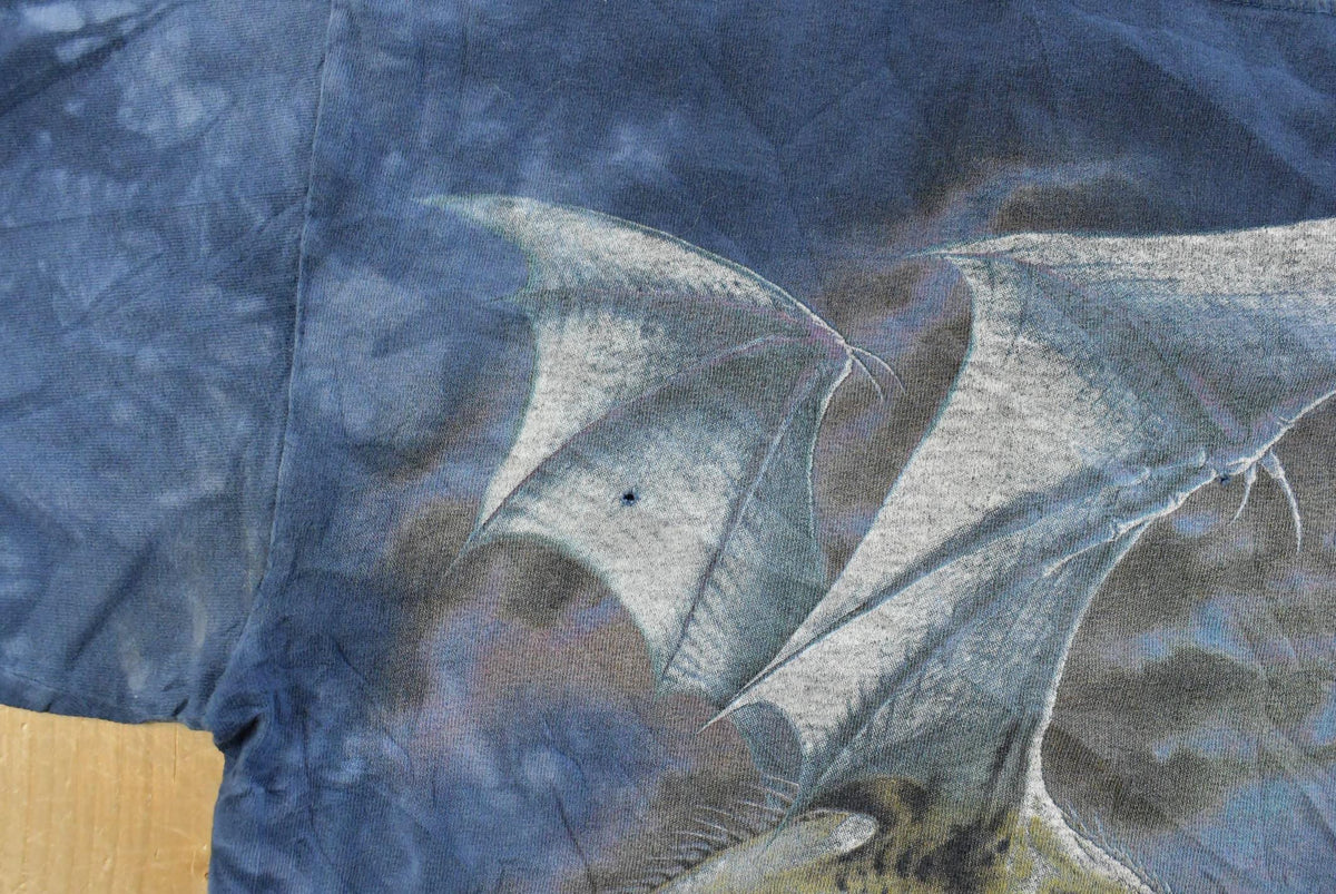 Vintage 1990s The Mountain Dragon All Over Print Graphic T-Shirt Men's M from propervintagecanada