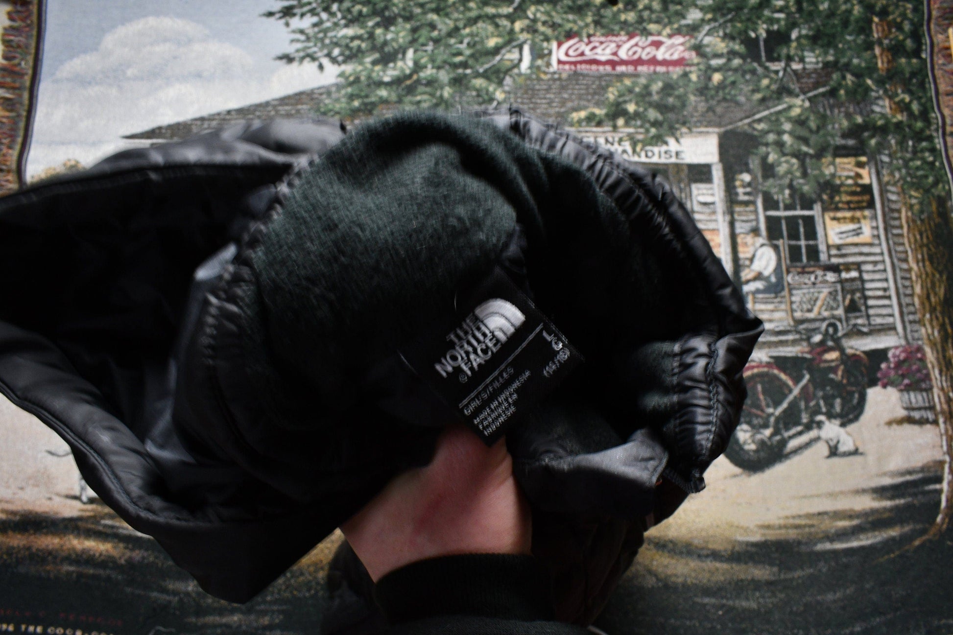 Vintage 1990s The North Face 550 Down Fill Puffer Jacket Youth Large from propervintagecanada