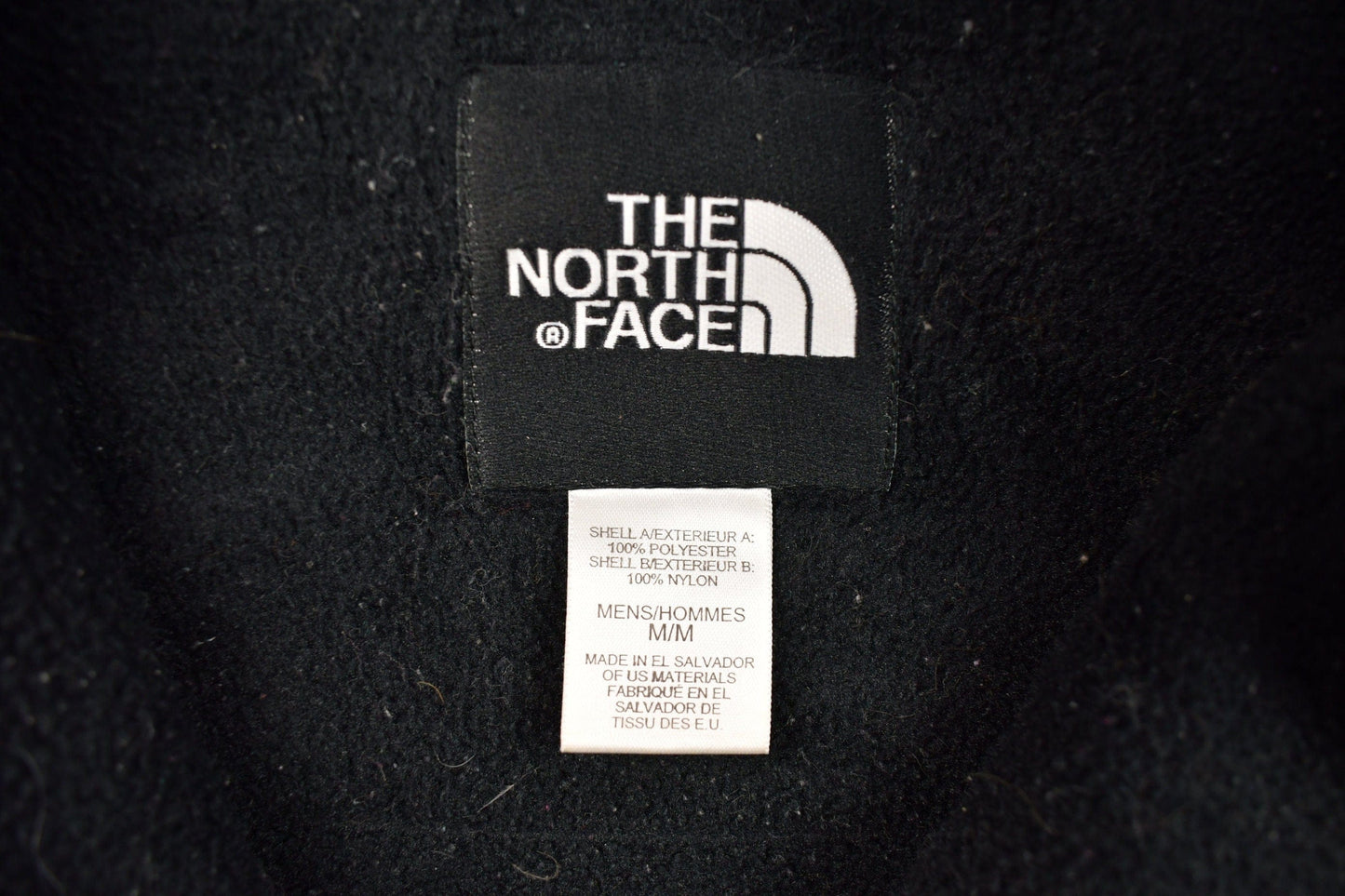 Vintage 1990s The North Face Black Denali Fleece Sweater from propervintagecanada