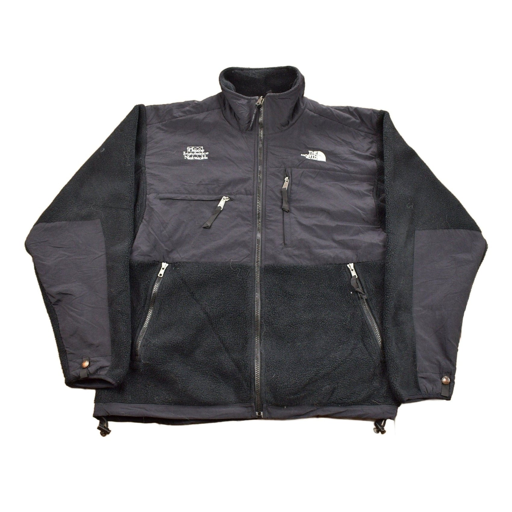 Vintage 1990s The North Face Black Denali Fleece Sweater from propervintagecanada