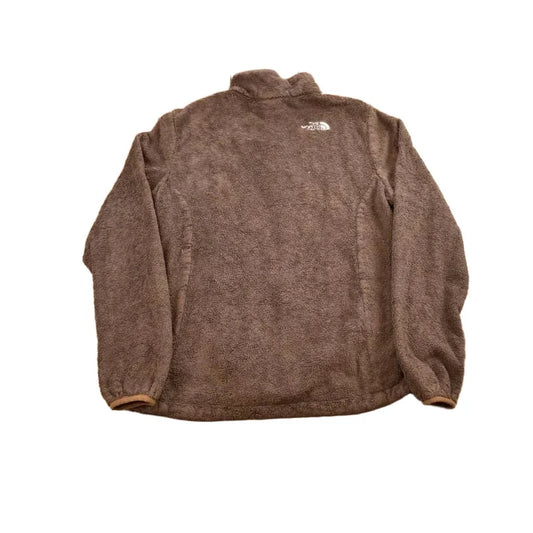 Vintage 1990s The North Face Brown Fleece Jacket from propervintagecanada