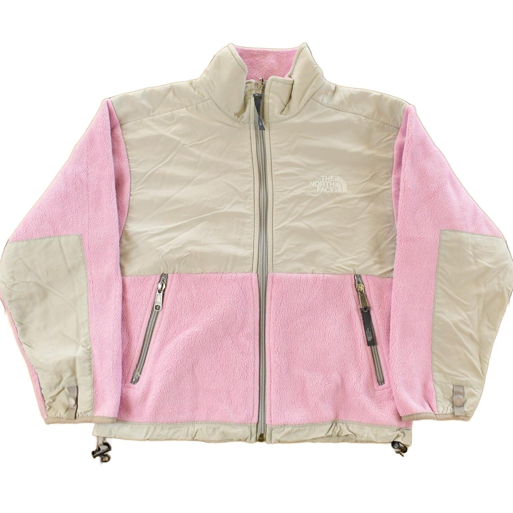 Vintage 1990s The North Face Denali Full Zip Fleece Sweater Youth Small from propervintagecanada