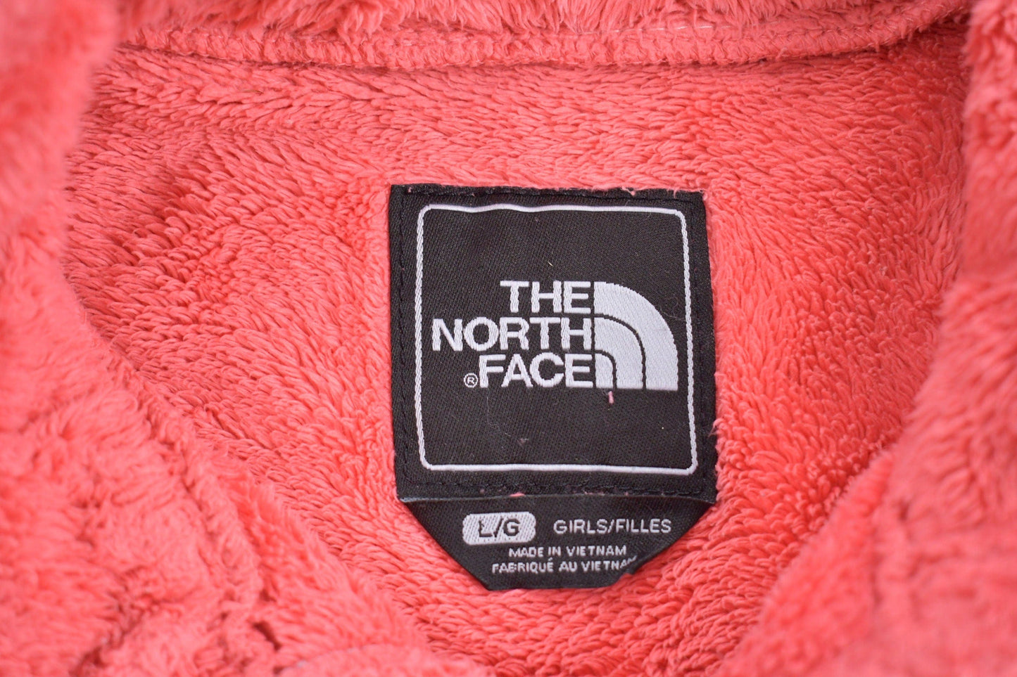 Vintage 1990s The North Face Full Zip Fleece Sweater Youth Large from propervintagecanada