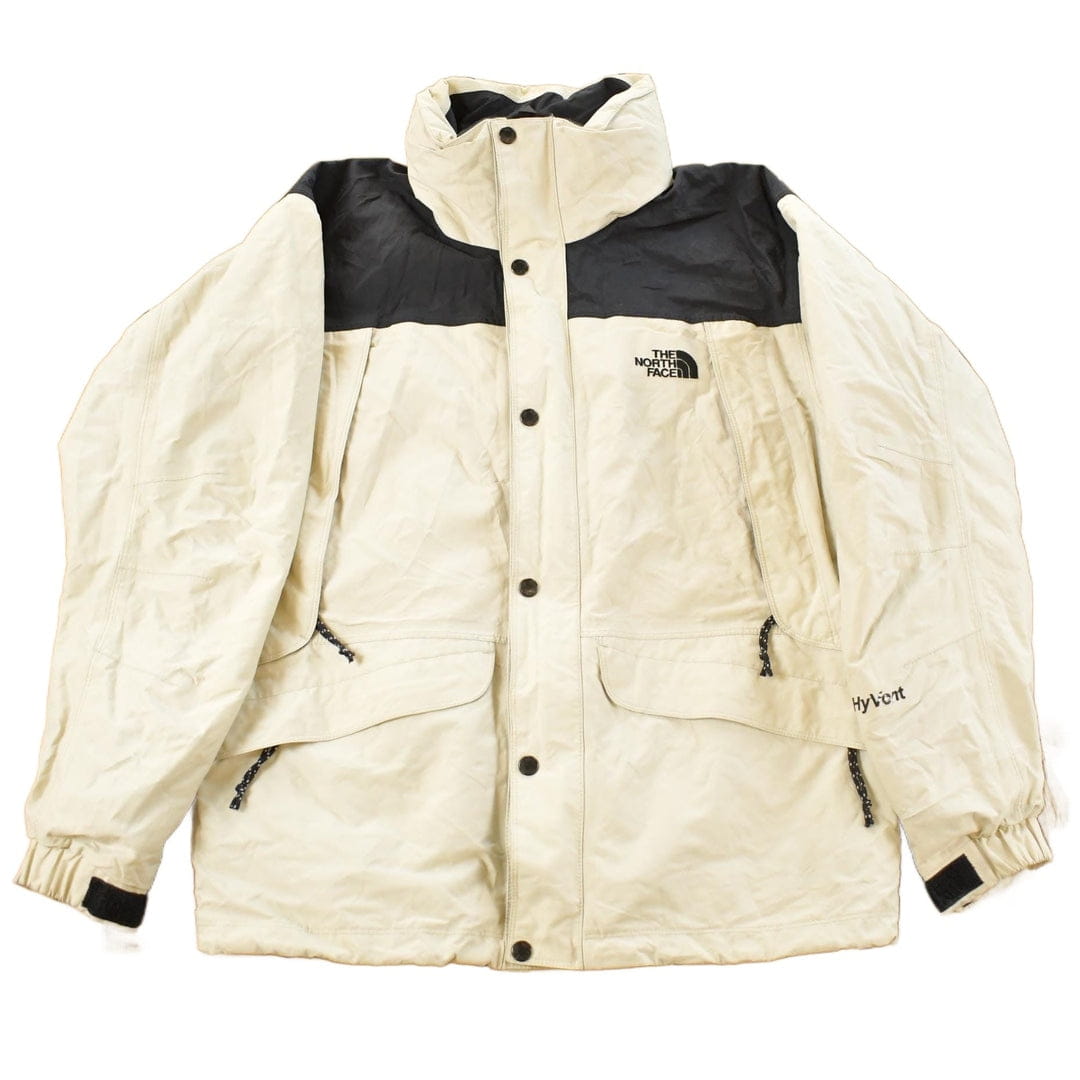 Vintage 1990s The North Face Hyvent Windbreaker Jacket Men's Small from propervintagecanada
