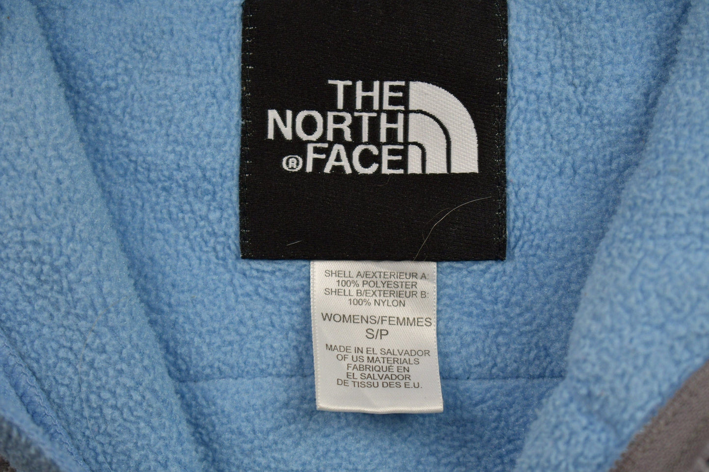 Vintage 1990s The North Face Women's Blue Denali Fleece Sweater Women's S from propervintagecanada