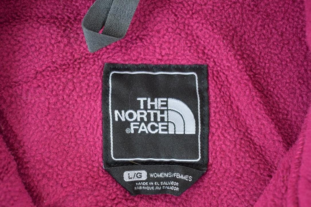 Vintage 1990s The North Face Womens Fleece Sweater Jacket Women's L