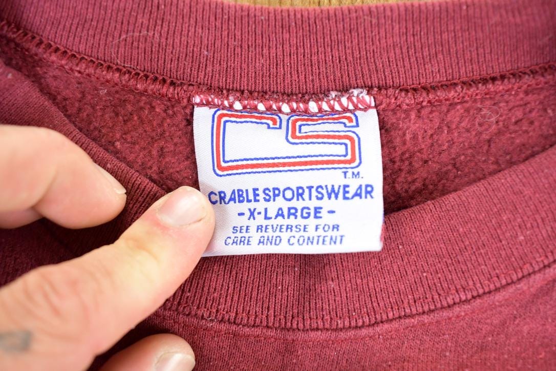 Vintage 1990s The Outdoor Collection Grey Wolf Crewneck Sweatshirt Mens XL from propervintagecanada