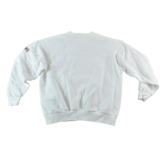 Vintage 1990s The Queen Of Everything Cute Cartoon Crewneck Sweater Men's XL from propervintagecanada