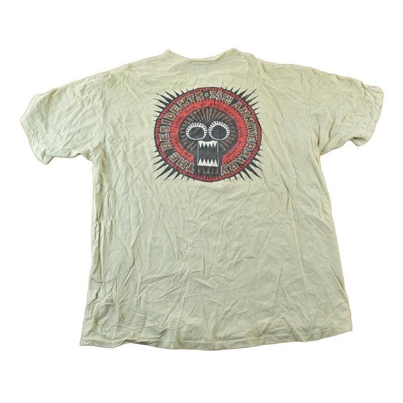 Vintage 1990s The Residents Anniversary Souvenir Single Stitch Graphic Print T-Shirt Men's XL from propervintagecanada
