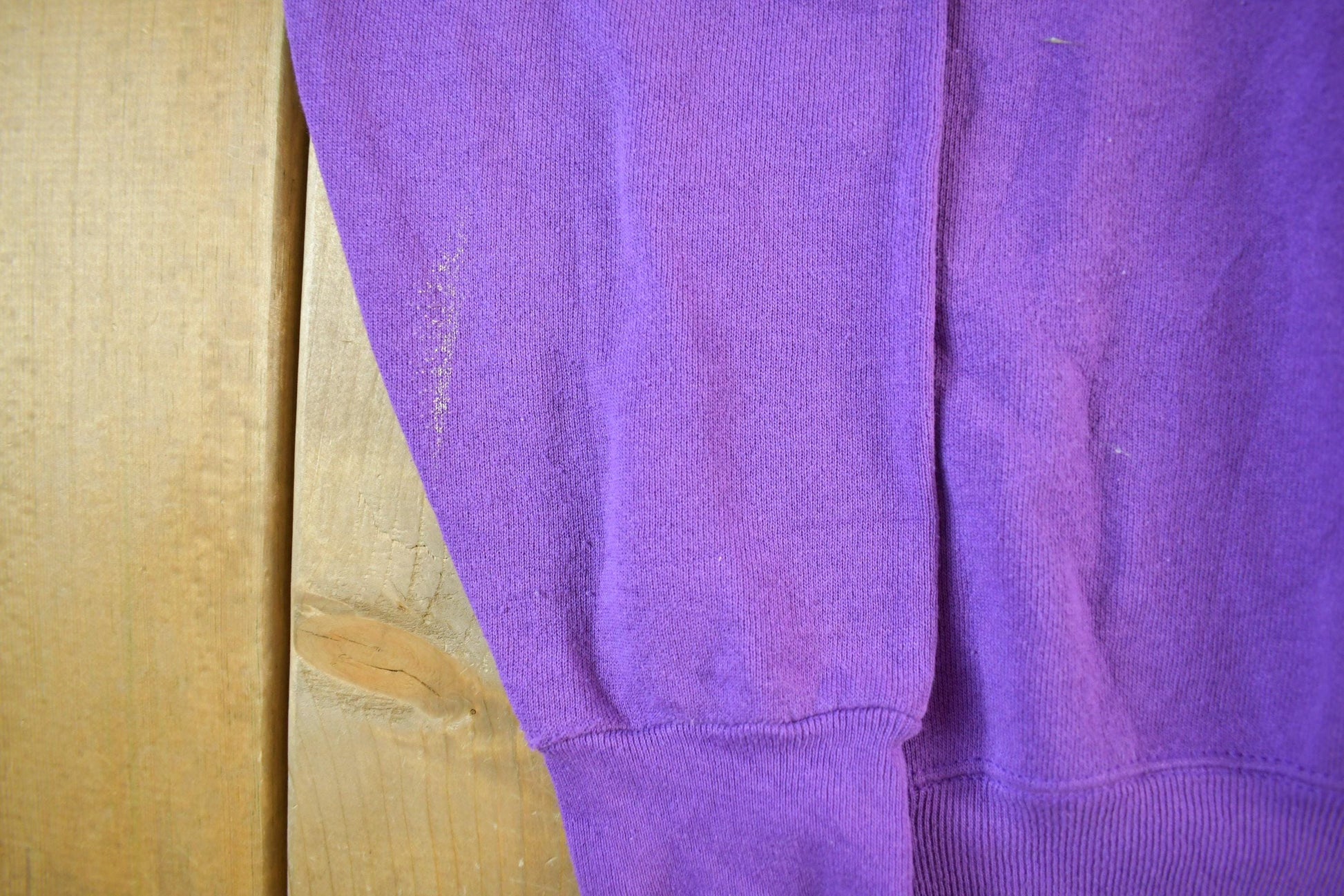 Vintage 1990s The Sweatshirt Company Blank Purple Crewneck Sweatshirt Adult Medium Men's Small from propervintagecanada