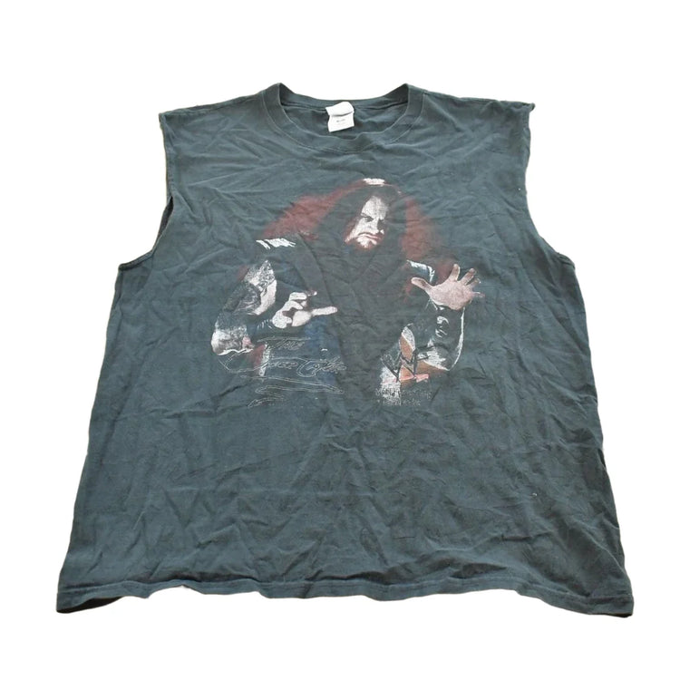 Vintage 1990s The Undertaker WWE Graphic Wrestling Tank Top T-Shirt Mens L from propervintagecanada