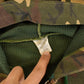 Vintage 1990s Thermal Lined Woodland Camo Full Zip Hoodie Men's XL from propervintagecanada