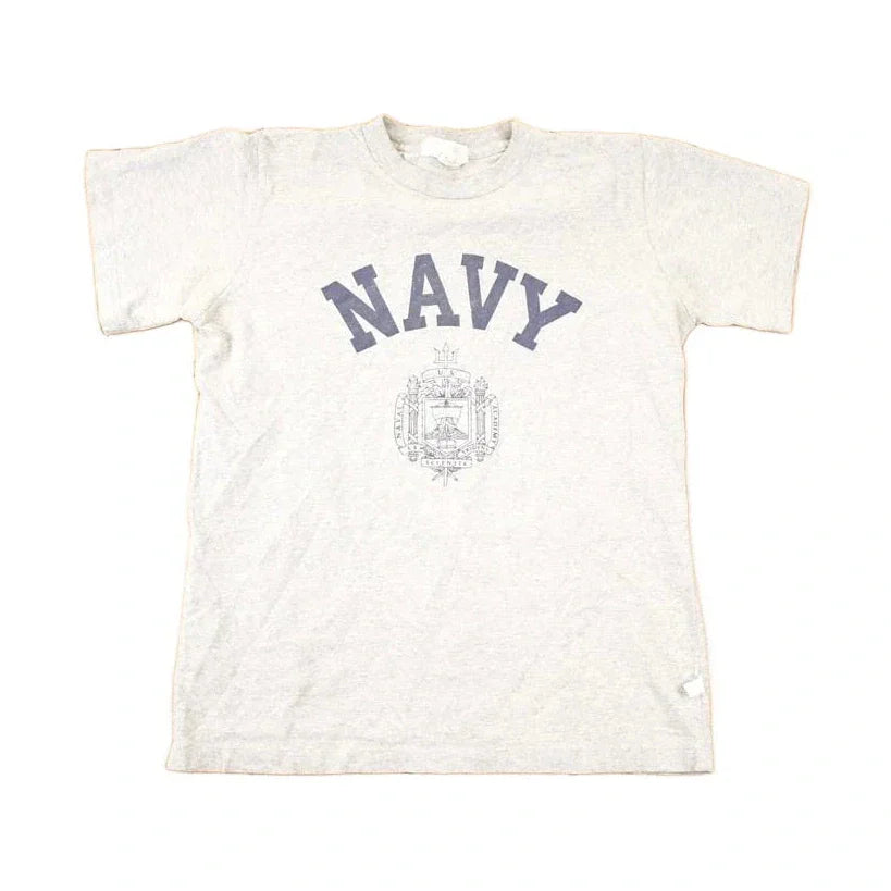 Vintage 1990s Third Street Navy Souvenir Travel T-Shirt Men's S from propervintagecanada