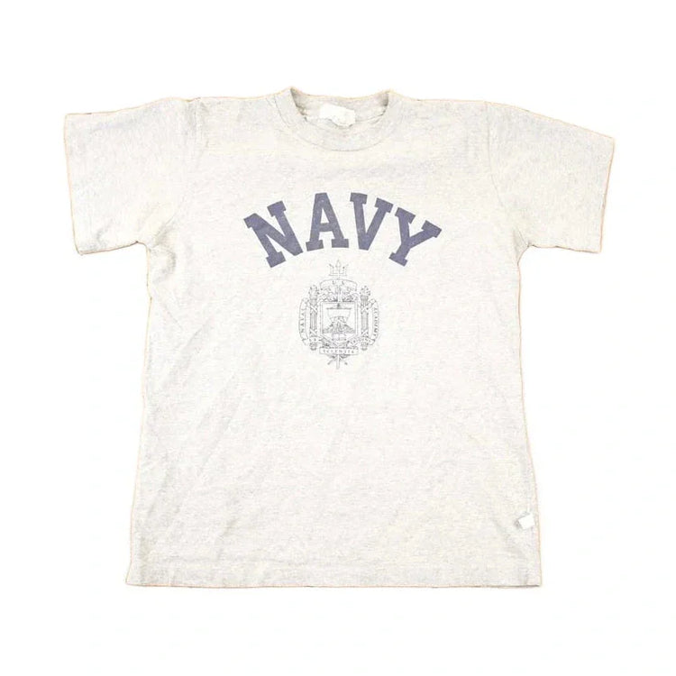 Vintage 1990s Third Street Navy Souvenir Travel T-Shirt Men's S from propervintagecanada