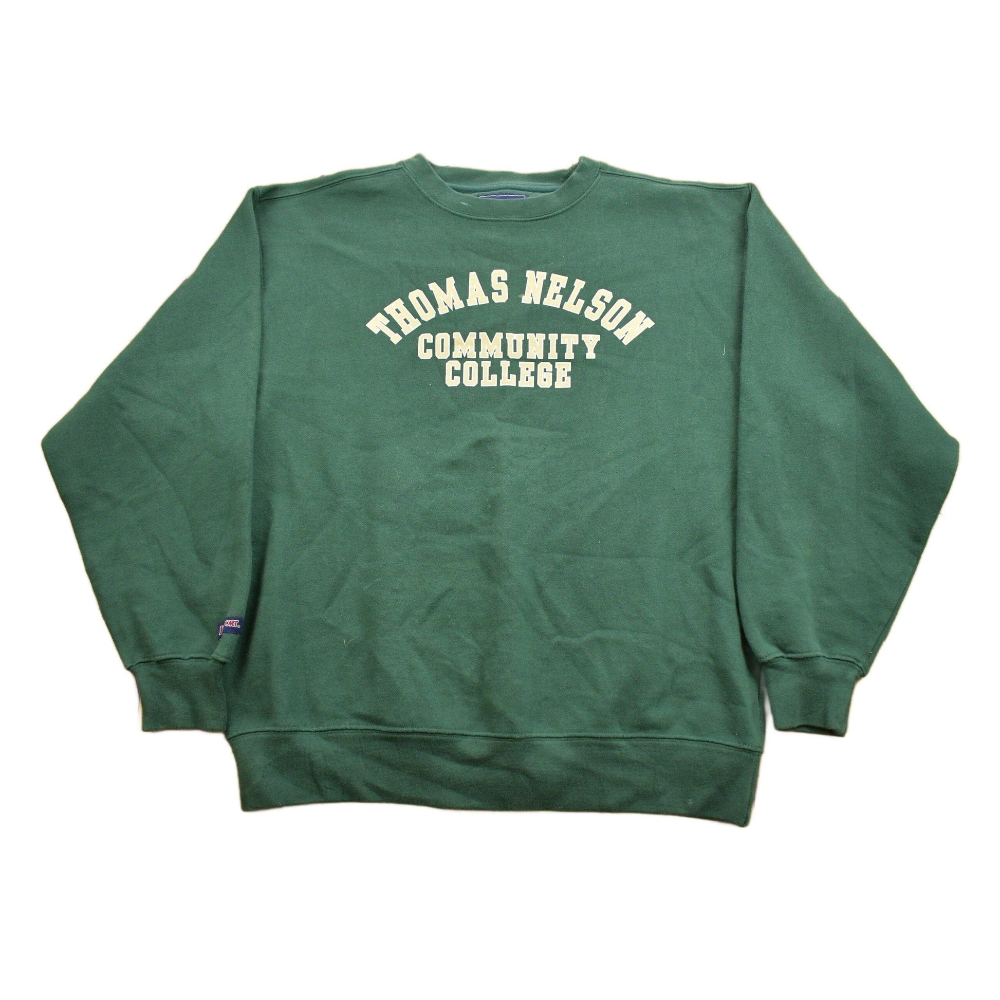 Vintage 1990s Thomas Nelson College Jansport Collegiate Crewneck Men's Medium from propervintagecanada