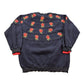 Vintage 1990s Thornton Walker Floral Crewneck Sweatshirt Men's XL from propervintagecanada
