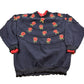 Vintage 1990s Thornton Walker Floral Crewneck Sweatshirt Men's XL from propervintagecanada