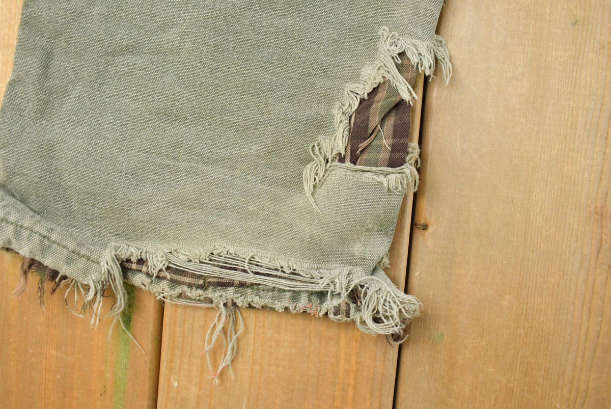 Vintage 1990s Thrashed Carhartt Carpenter Pants Men's 33 x 35.5 from propervintagecanada